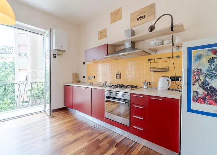 Oregina Cozy - W/ Balcony Daire Cenova